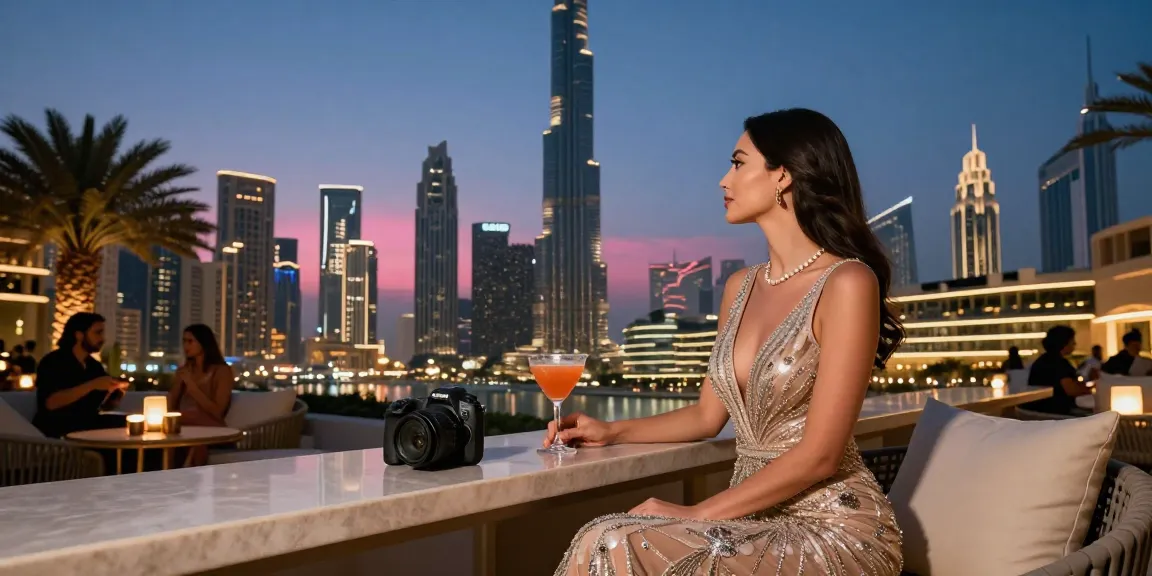 Luxurious evening scene highlighting the elegance of Dubai skyline at twilight, as featured on osmdubai.com.