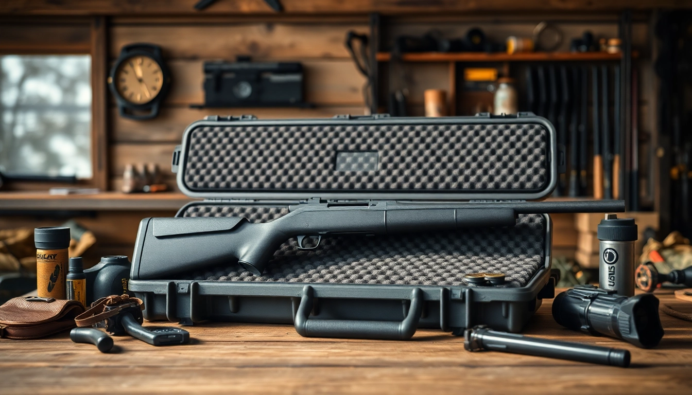 Find a durable pelican gun case for sale, featuring high-quality materials and protective design.