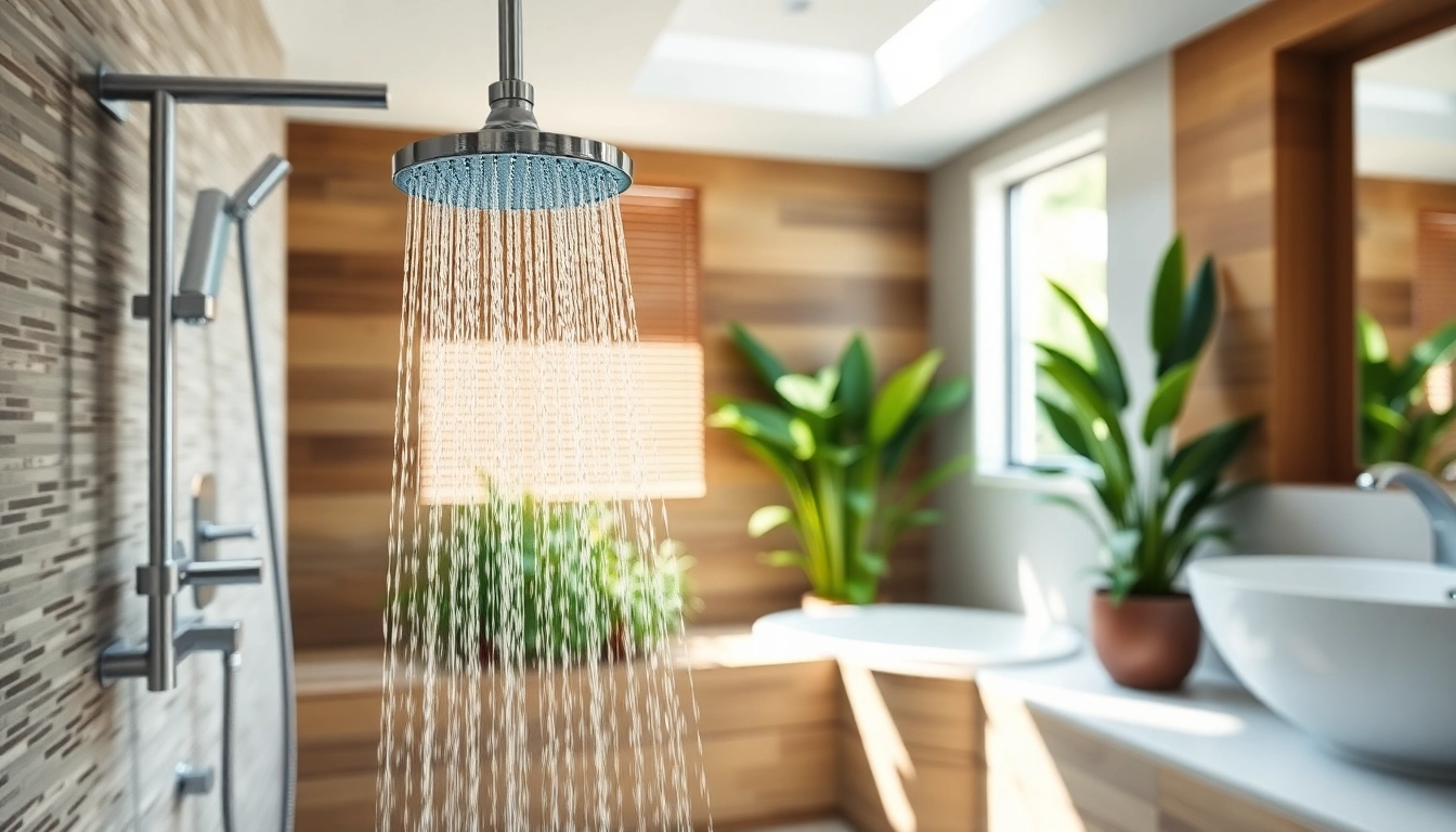 Elegant showers au featuring a luxurious shower design in a modern bathroom.