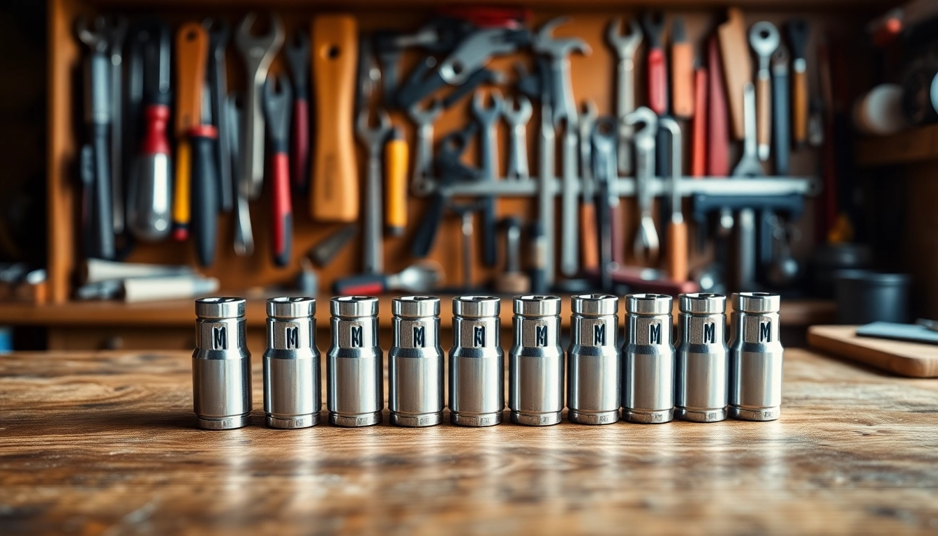 Discover the precision design of Facom 1/4 inch sockets used for efficient torque applications.