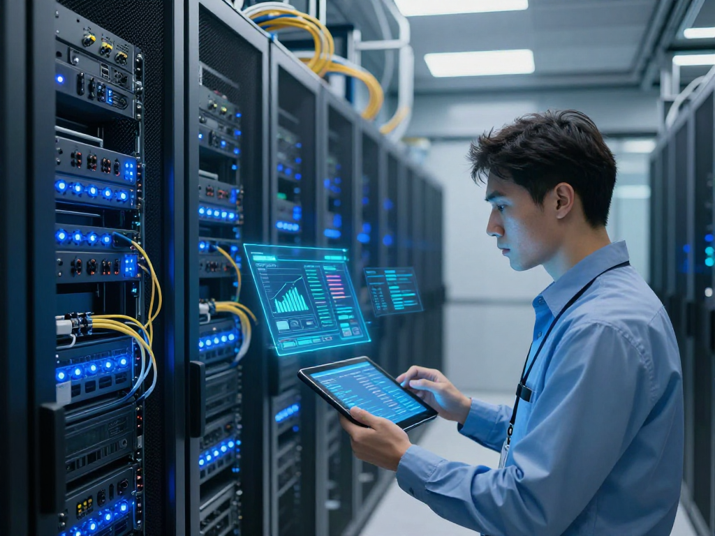 IPTV UK advanced server setup for reliable streaming services, showcasing modern cloud computing and software solution for resellers.