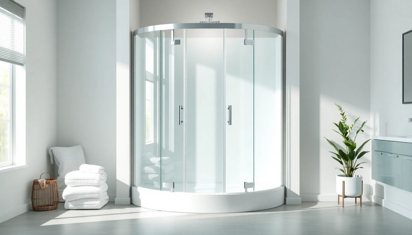 Erleben Sie die elegante duschkabine 80x80 eckeinstieg in einem modernen Badezimmer mit Glaswänden.