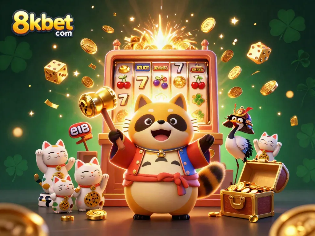Play exciting games at 8xbet com with cheerful characters, lucky charms, and thrilling jackpots!