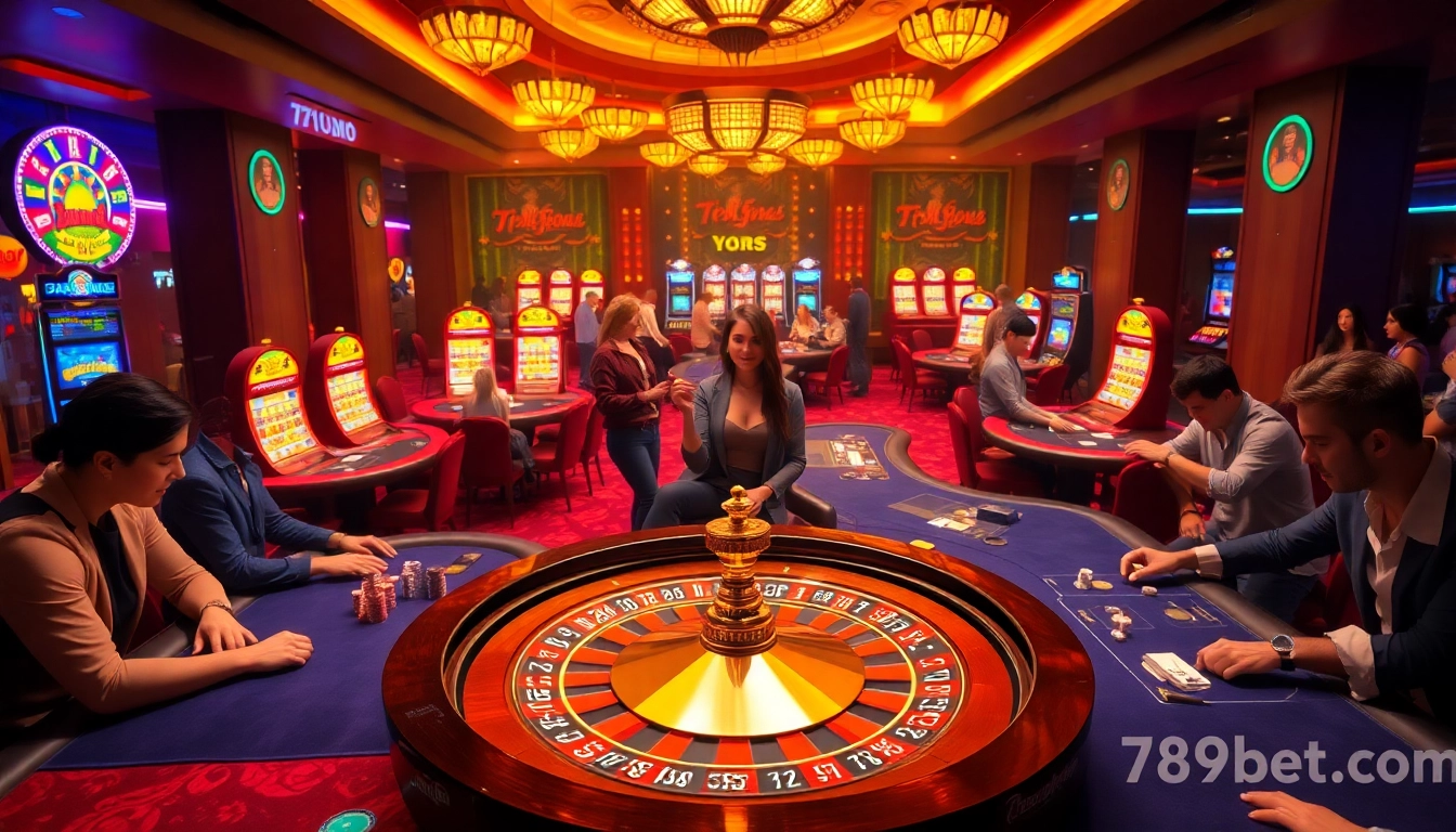 Experience the thrill of gambling at 789betcom with vibrant casino games and eager players.