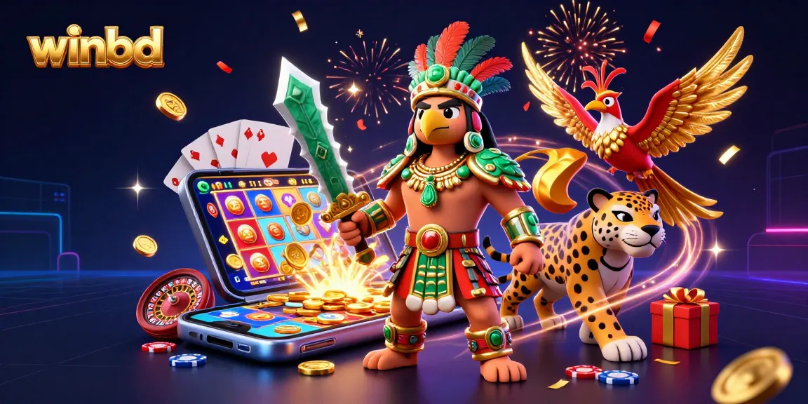 Experience exciting winning moments with WINBD in this vibrant online gaming scene.